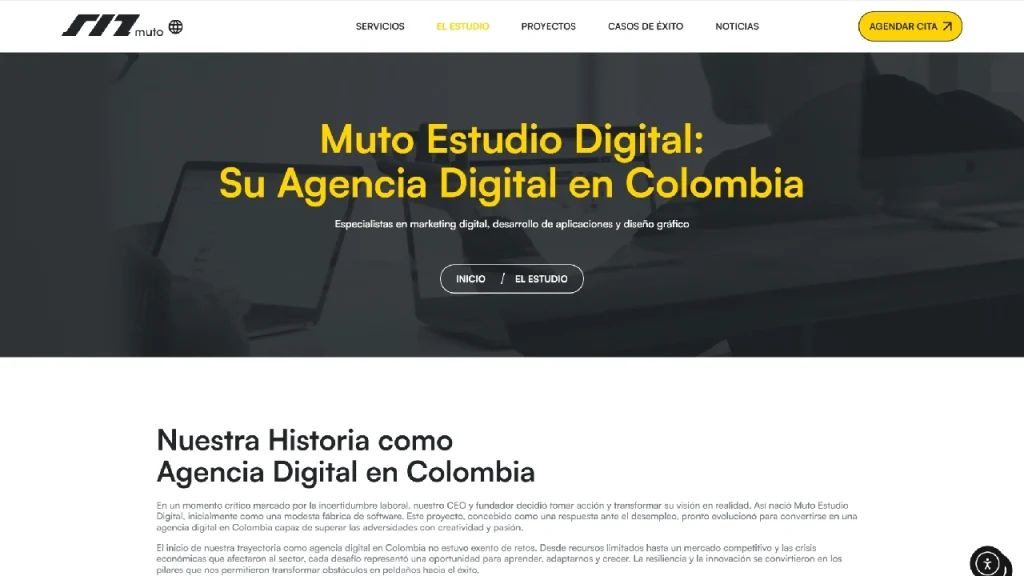 Mejores agencias SEO en Colombia: ranking con casos de éxito reales muto Mejores agencias seo en colombia muto digital studio